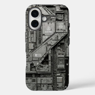 Coque Pour iPhone 16 UNITÉ-77 #028 : Panneau de Conduit Neural GLMBS