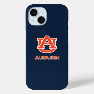 Coque Pour iPhone 15 Université d'Auburn | AU Auburn