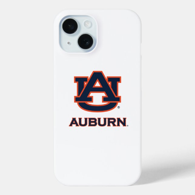 Coques Case-Mate iPhone Université d'Auburn | AU Auburn (Verso)