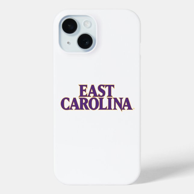 Coques Case-Mate iPhone Université de Caroline de l'Est | Caroline de l'Es (Verso)