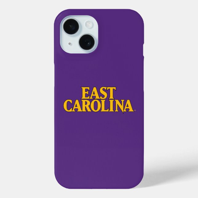 Coques Case-Mate iPhone Université de Caroline de l'Est | Caroline de l'Es (Verso)