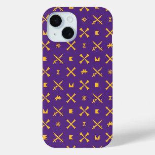Coque Pour iPhone 15 Université de Caroline de l'Est Pirates Gold Mot