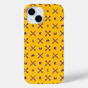 Coque Pour iPhone 15 Université de Caroline de l'Est   Pirates violet M