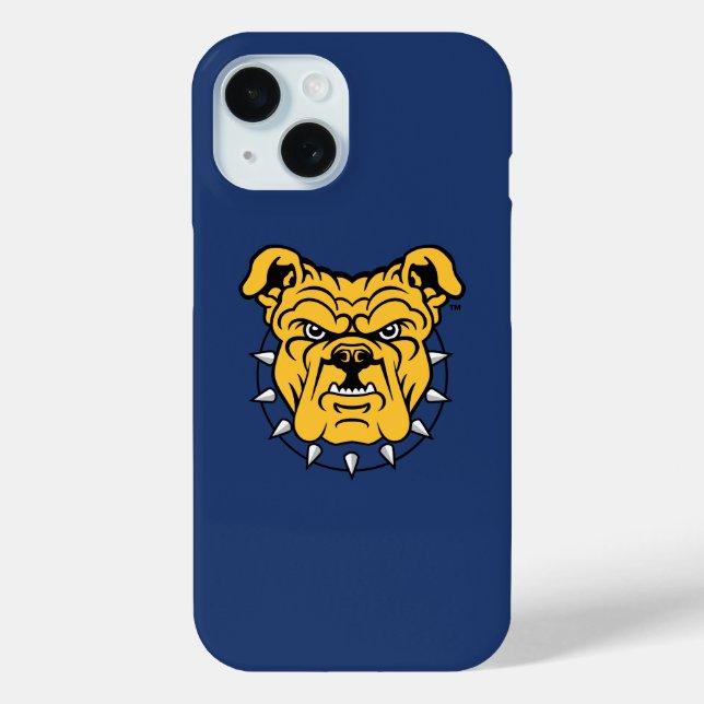 Coques Case-Mate iPhone Université d'État NCA&T | Tête de Bulldog (Verso)