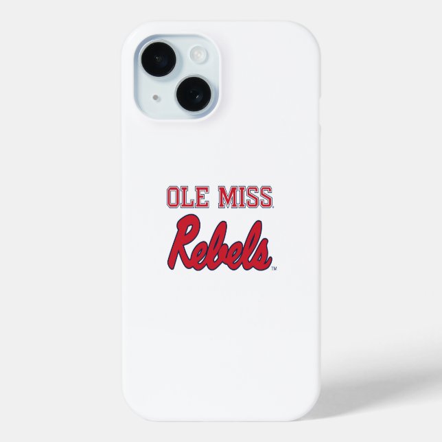 Coques Case-Mate iPhone Université du Mississippi | Ole Miss Rebels (Verso)