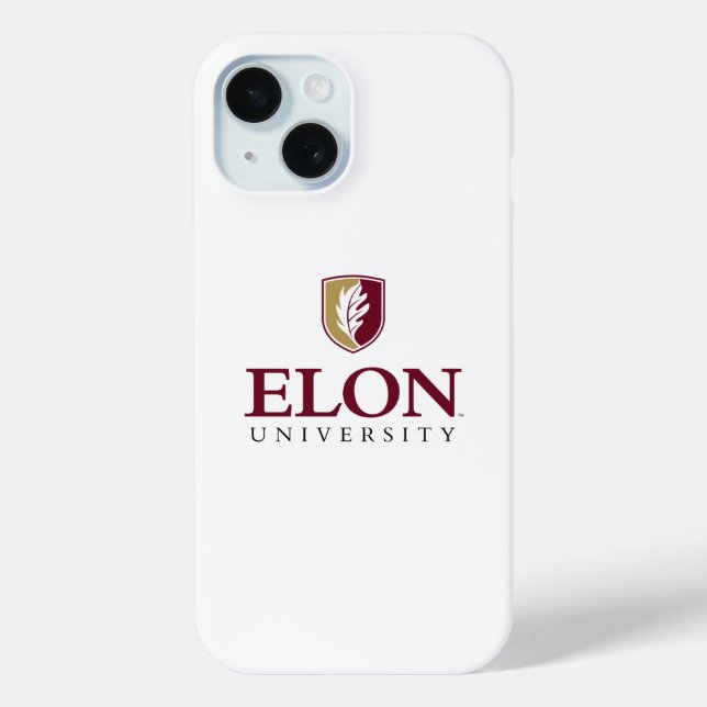 Coques Case-Mate iPhone Université Elon (Verso)