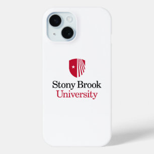 Coque Pour iPhone 15 Université Stony Brook   Mot-symbole