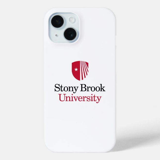 Coques Case-Mate iPhone Université Stony Brook | Mot-symbole (Verso)
