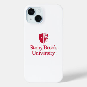 Coque Pour iPhone 15 Université Stony Brook   Mot-symbole