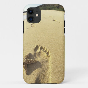 Coque Case-Mate Pour iPhone USA, Hawaii, Maui, Makena Beach, Footprint et