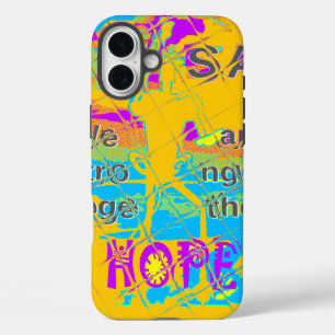 iPhone 16 Plus Case USA Hillary Hope Stronge Together