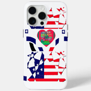 Coque iPhone 15 Pro Max USA Hope Beau drapeau national Extraordinaire Desi