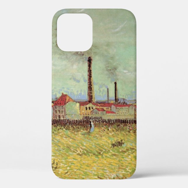 Coques Case-Mate iPhone Usines à Asnières par Vincent van Gogh (Verso)