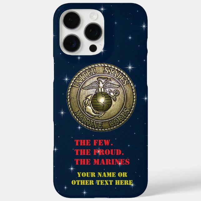 Coques Case-Mate iPhone USMC EGA - Le peu. La Fière. Les Marines. (Verso)