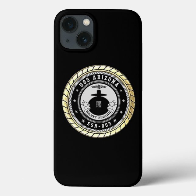 Coques Case-Mate iPhone USS Arizona (SSN-803) (Verso)