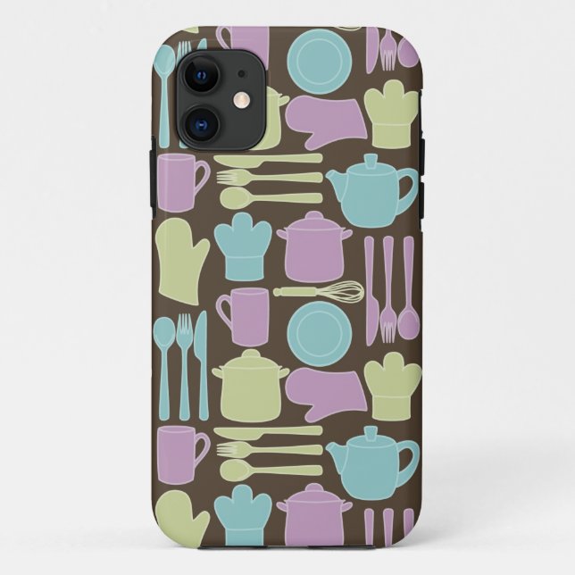 Coques Case-Mate iPhone Ustensiles de cuisine Motif 2 (Dos)