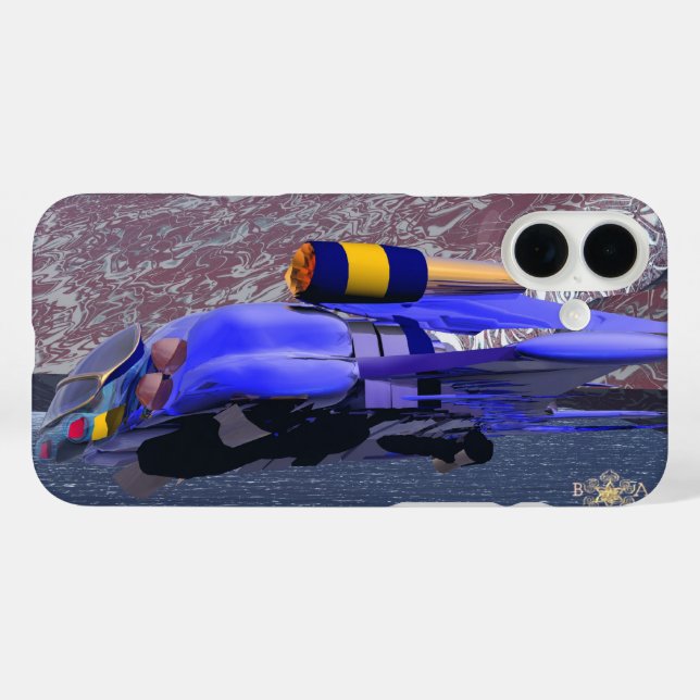 Coques Case-Mate iPhone V.E.M - Véhicule TRILOMOBIL (Verso (horizontal))