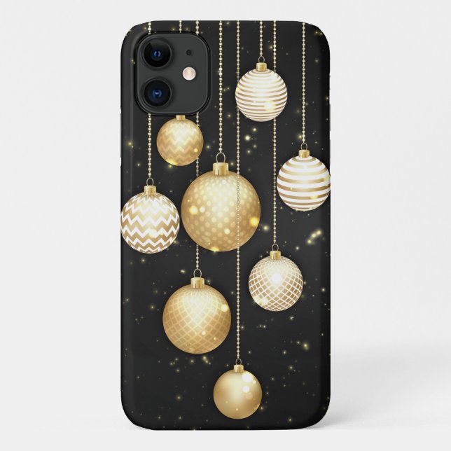 Coques Case-Mate iPhone Vacances de Noël élégantes (Dos)