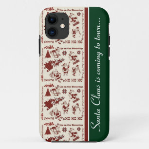 Coque iPhone 11 Vacances de Noël iPhone 5/5S