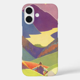 Coque Pour iPhone 16 Vacances vintages en famille, Pique-nique dans les