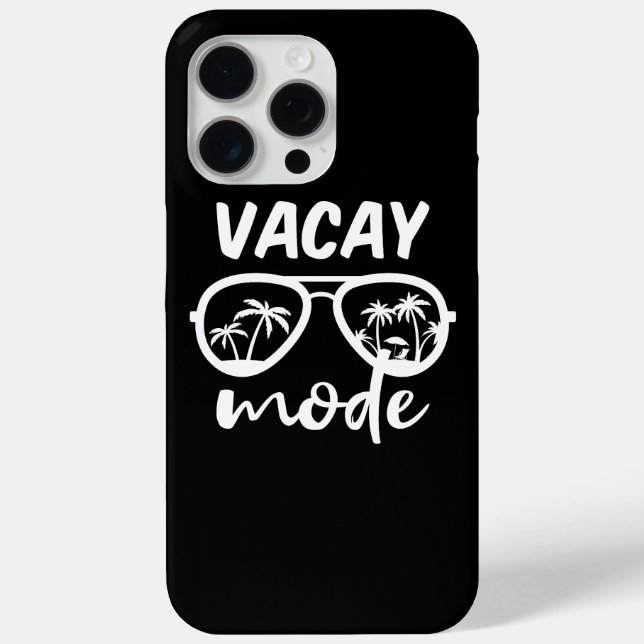Coques Case-Mate iPhone Vacay Mode II - Vacances en famille (Verso)
