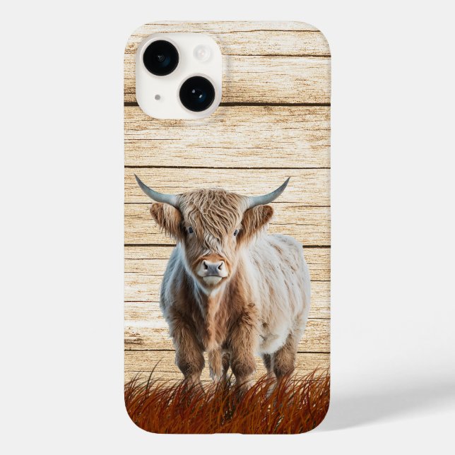 Coques Case-Mate iPhone Vache des Hautes Terres (Verso)