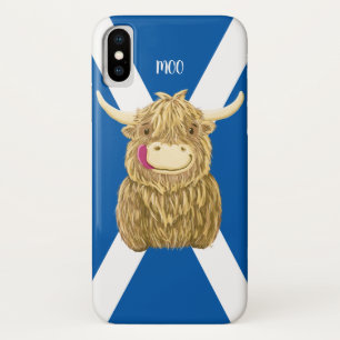 Coque Case-Mate Pour iPhone Vache des montagnes petite personnalisée à Hamis