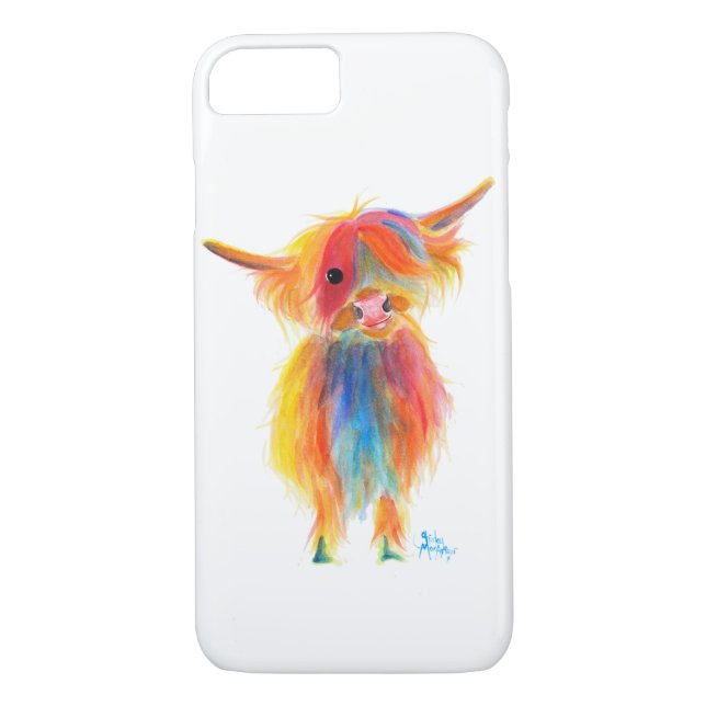 Coques Case-Mate iPhone Vache écossaise des Highlands 'ANGEL' par Shirley  (Dos)