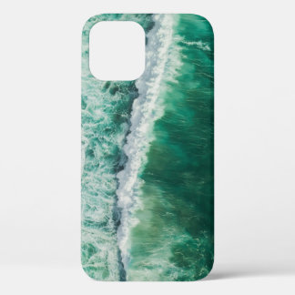 Case-Mate iPhone Case Vague aérienne turquoise : tir de drone