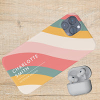 Vague couleur minimaliste personnalisée