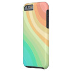 Vagues colorées par arc-en-ciel