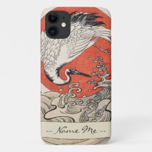 Case-Mate iPhone Case Vagues de grue Isoda Koryusai et soleil levant