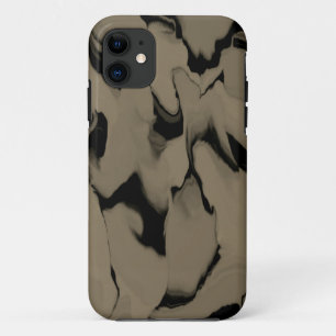 Case-Mate iPhone Case Vagues de Noir et Brown