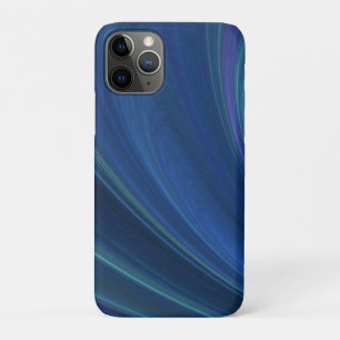 Coques Pour iPhone Vagues de sable doux bleu et vert