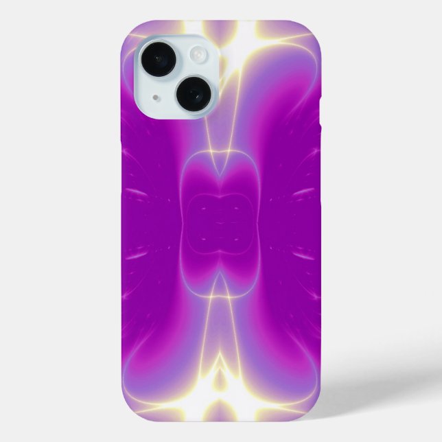 COQUES Case-Mate iPhone VAGUES LUMINEUSES VIOLET VIOLET ROSE (Verso)