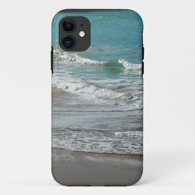 Coques Case-Mate iPhone Vagues sur la plage bleu turquoise Océan (Dos)