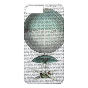Coque iPhone 8 Plus/7 Plus Vaisseau Volant Hot Air Balloon