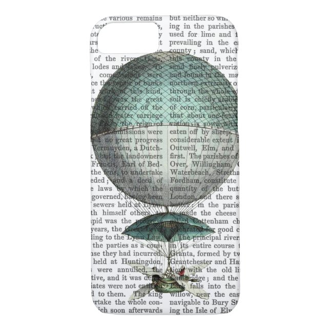 Coques Case-Mate iPhone Vaisseau Volant Hot Air Balloon (Dos)