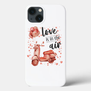 Case-Mate iPhone Case Valentine design : scooter et ballons