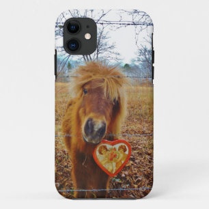 Case-Mate iPhone Case Valentine Heart Miniature Brown Horse