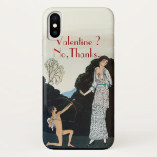 Case-Mate iPhone CASE VALENTINE ? NON, MERCI / RÉTRO ANTI SAINT-VALENTIN