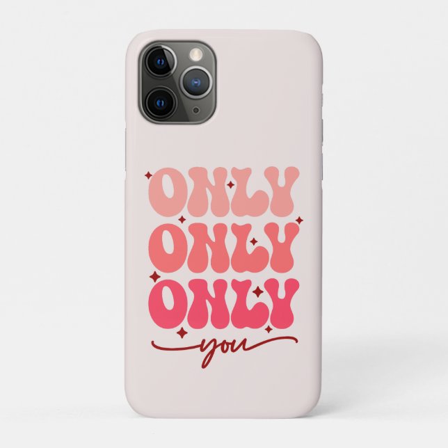 Coques Case-Mate iPhone Valentine's Only You (Dos)