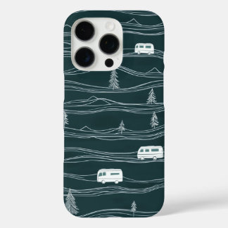 Coques iPhone 16 Pro valise téléphonique pour motif voyage routier