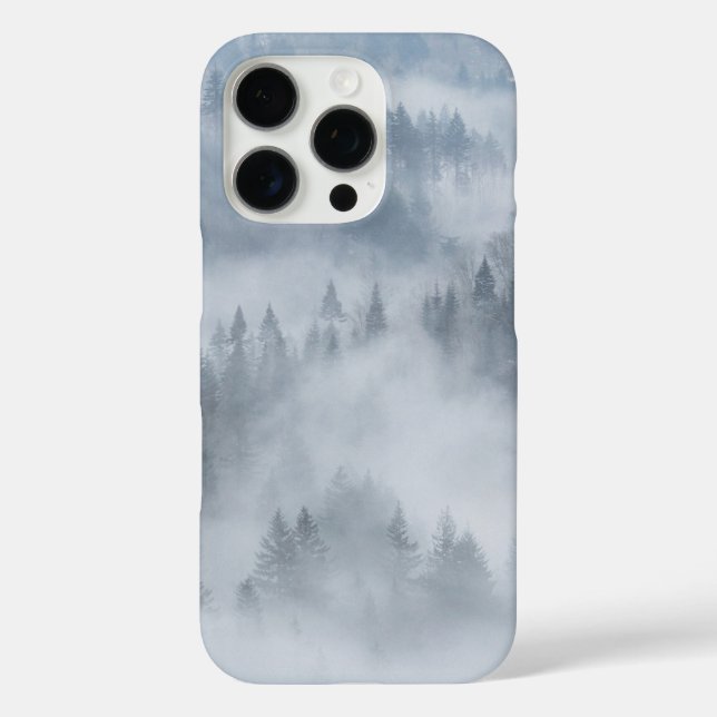 Coques Case-Mate iPhone Vallée de forêt brumeuse (Verso)