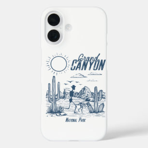 Coque Pour iPhone 16 Vallée du parc national du Grand Canyon de l'Ouest