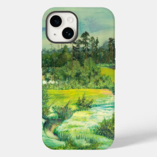Coque Pour iPhone 14 vallée verte