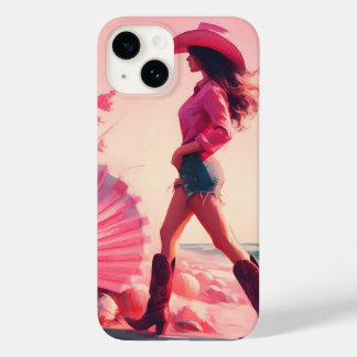 Coque Pour iPhone 14 Valse côtière de Cowgirl