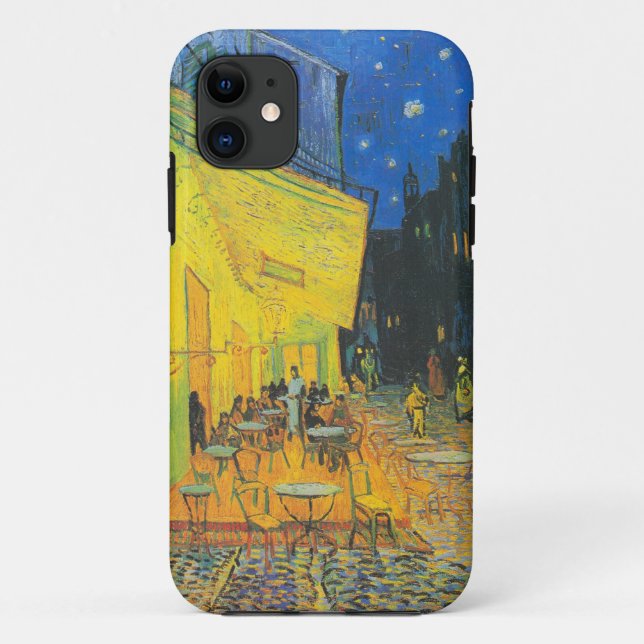Coques Case-Mate iPhone Van Gogh Café Terrasse Rue Française Scène (Dos)