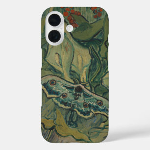 Coque Pour iPhone 16 Van Gogh Grand Papillon de Nuit Paon Vintage Art d