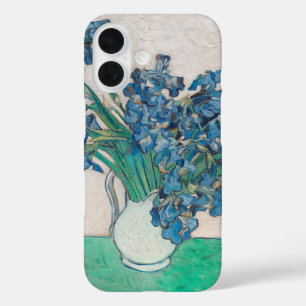 Coque Pour iPhone 16 Van Gogh Iris Vase Peinture Impressionnisme